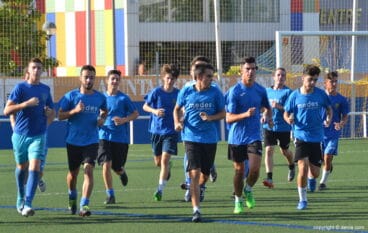 juveniles del cd denia en pretemporada