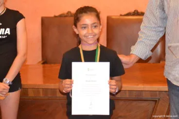 La gimnasta Nicole Bisbal