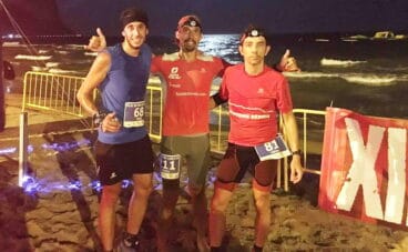 los tres primeros clasificados