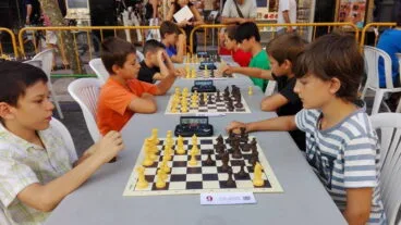 Momento de una de las partidas