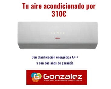 oferta aire condicionat serveis i manteniments electrics gonzalez