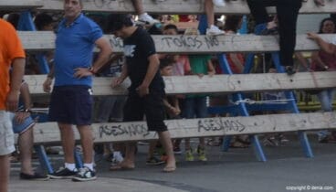 Pintadas en las barreras