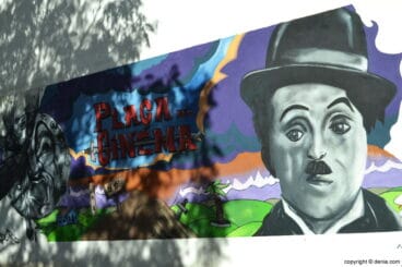 placa del cinema la xara