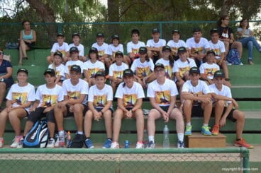 Plantel de recogepelotas