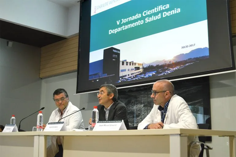 Presentación de la V Jornada Científica del Hospital de Dénia