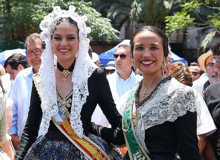 representantes de las fiestas de alicante y castellon 2017