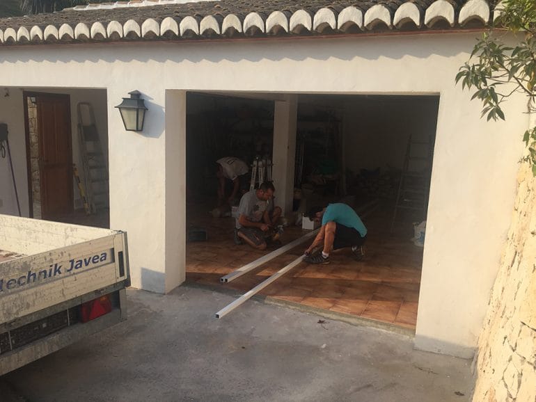 Trabajo realizado por Alucardona Pvc y Aluminios S.L