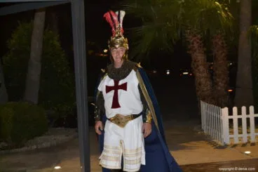 Cena de Gala Moros y Cristianos Dénia 2017 – Capitán cristiano