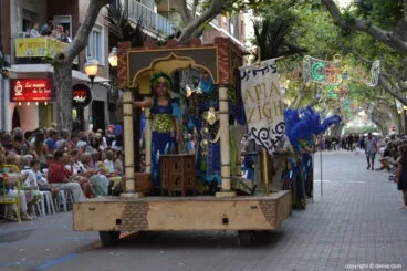 Capitanía mora 2017 Filà Amazigh – Niñas Amazigh