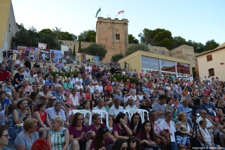 Concierto de música festera Moros y Cristianos Dénia 2017 - Público