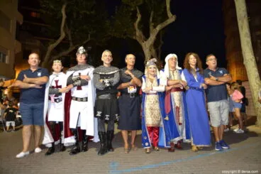 03 entraeta de la recepcion de la capitania cristiana 2017 capitanes y abanderados