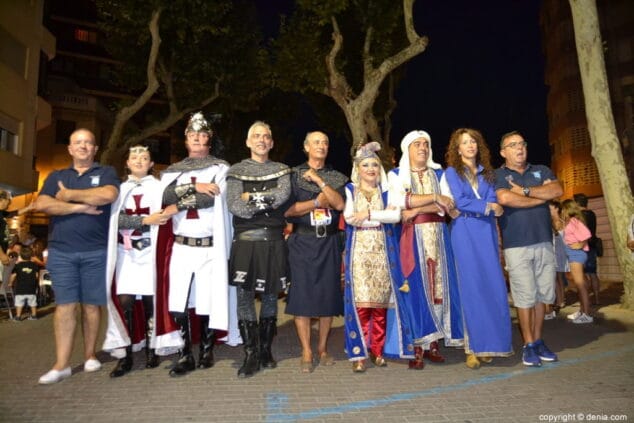 03 entraeta de la recepcion de la capitania cristiana 2017 capitanes y abanderados