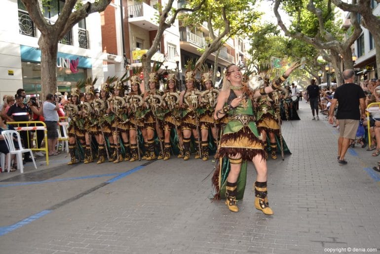 Capitanía Filà Templaris - Escuadra de las Guerreras de Benimaquia