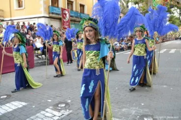 Capitanía mora 2017 Filà Amazigh – Niñas Amazigh