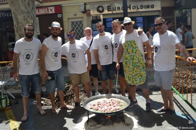 04 concurso de paellas sant roc 2017 fila guerrers hospitalaris