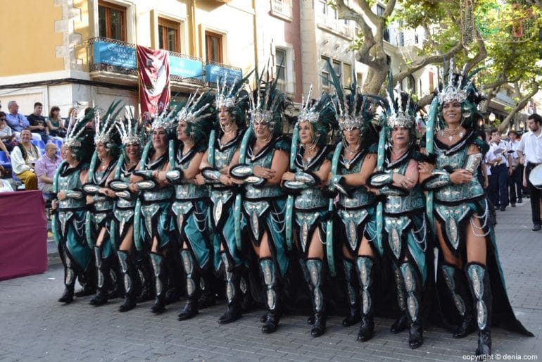 Capitanía Filà Templaris - Escuadra de las cazadoras del Coll de Pous