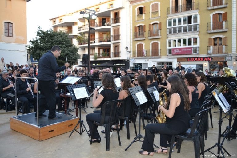 Concierto de música festera Moros y Cristianos Dénia 2017 - Banda de Dénia