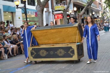 Capitanía mora 2017 Filà Amazigh – Cofre