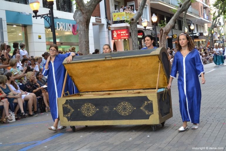 Capitanía mora 2017 Filà Amazigh - Cofre