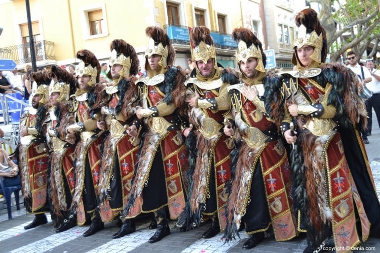 Desfile de gala Moros y Cristianos Dénia 2017 - Filà Mozárabes