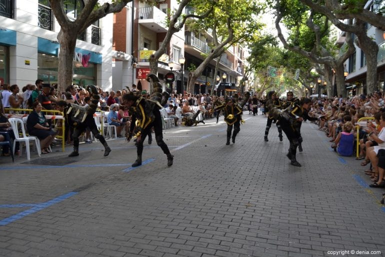 Capitanía Filà Templaris - Ballet de los escorpiones de Ontinyent