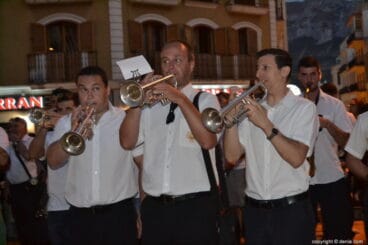 Concierto de Bandas Moros y Cristianos Dénia 2017 – Músicos