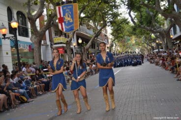 Desfile de gala Moros y Cristianos Dénia 2017 – Filà Almogàvers