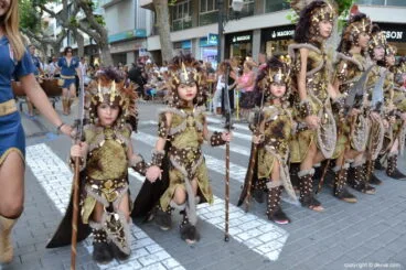 Desfile infantil Dénia 2017 – Filà Almogàvers