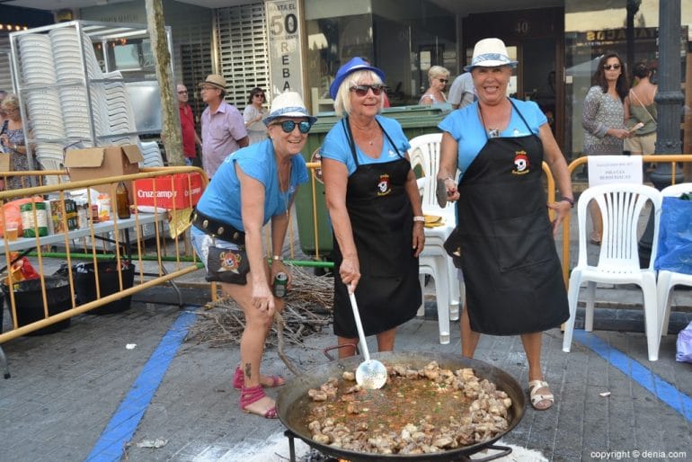 Concurso de paellas Sant Roc 2017 - Filà Piratas Berberiscas