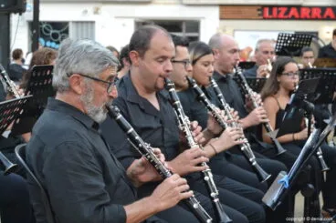 Concierto de música festera Moros y Cristianos Dénia 2017 – Músicos