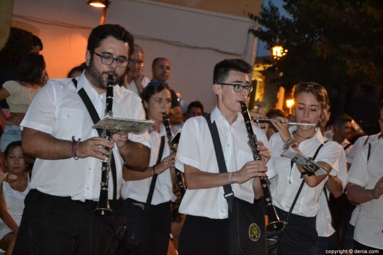 Concierto de Bandas Moros y Cristianos Dénia 2017 - Músicos