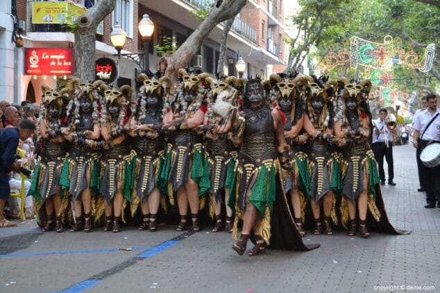 14 capitania mora 2017 fila amazigh escuadra negras
