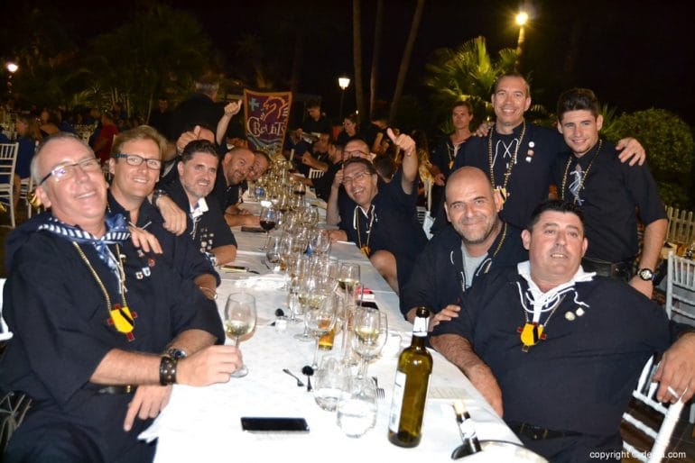 Cena de Gala Moros y Cristianos Dénia 2017 - Filà Deniers