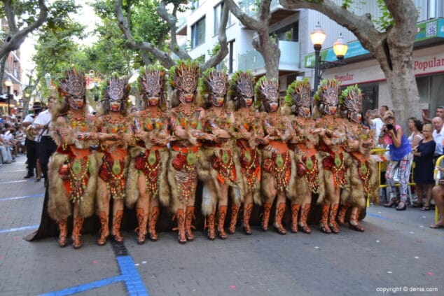 16 capitania mora 2017 fila amazigh escuadra guerreras