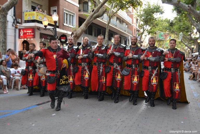 Desfile de gala Moros y Cristianos Dénia 2017 - Filà Deniers