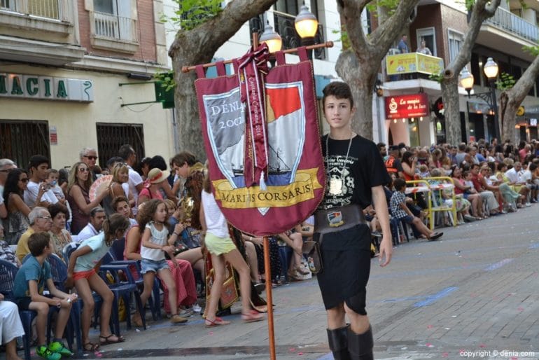 Desfile de gala Moros y Cristianos Dénia 2017 - Filà Marins Corsaris