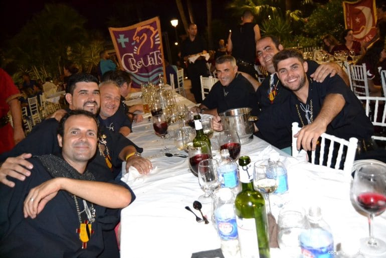 Cena de Gala Moros y Cristianos Dénia 2017 - Filà Deniers