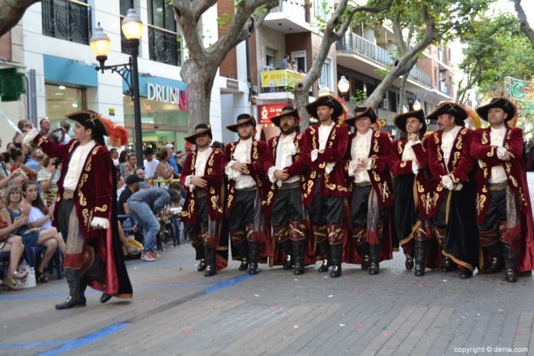 Desfile de gala Moros y Cristianos Dénia 2017 - Filà Marins Corsaris