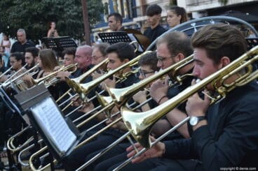 Concierto de música festera Moros y Cristianos Dénia 2017 – Músicos