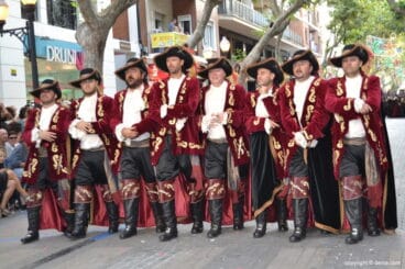 Desfile de gala Moros y Cristianos Dénia 2017 – Filà Marins Corsaris