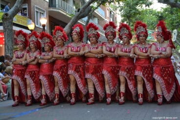 Capitanía mora 2017 Filà Amazigh – Escuadra de las guardianas de las costumbres Amazigh