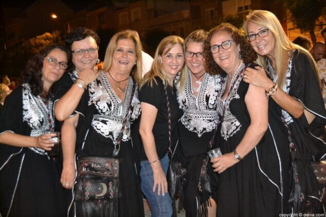 24 cena de acampada moros y cristianos 2017 fila alkamar