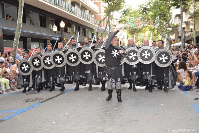 Desfile de gala Moros y Cristianos Dénia 2017 - Filà Hospitalaris