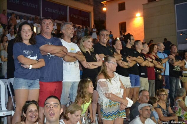 25 concierto de musica festera moros y cristianos denia 2017 cargos desfilando