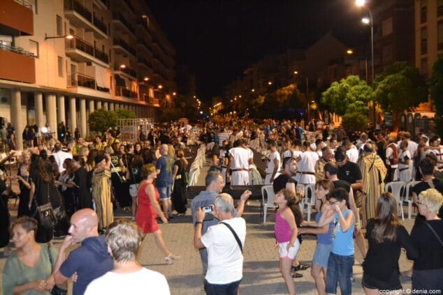 26 cena de acampada moros y cristianos 2017 ambiente
