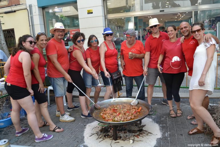 Concurso de paellas Sant Roc 2017 - Festeros Carrer Sant Pere