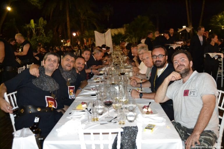 Cena de Gala Moros y Cristianos Dénia 2017 - Filà Cavallers del Me'n Fot