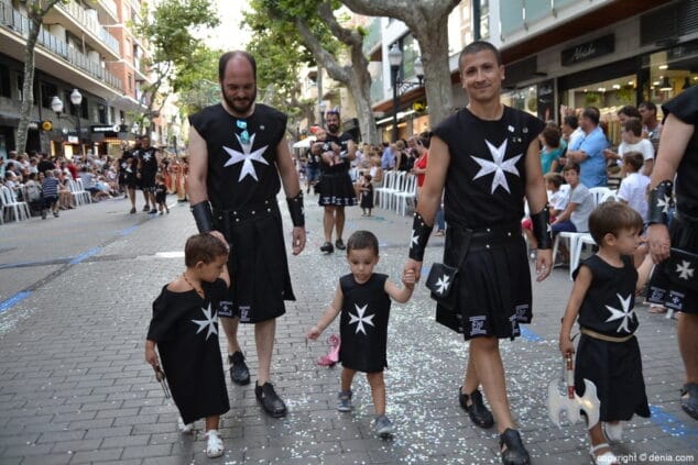 28 desfile infantil denia 2017 fila hospitalaris
