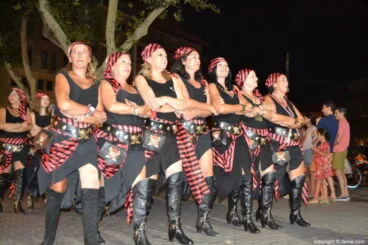 Entraeta de la recepción de la capitanía cristiana 2017 – Filà Piratas Berberiscas