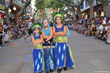 Capitanía mora 2017 Filà Amazigh – Niñas Amazigh